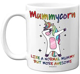 Stuff4 Mummy Birthday Gifts - Mummycorn - Best Mummy Mugs, Happy Birthday Gift, Mum Present Xmas Cup Cups, Mothers Day Christmas Tea Coffee 11oz Ceramic Dishwasher Microwave Safe Mugs - Made in UK