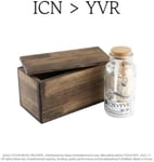 BIG Naughty - ICN > YVR Wooden Box incl. USB, Keyring, Sticker Pack, Lyric Paper, Folded Poster + 2 Photocards Merchandise