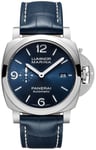 Panerai PAM01370 Luminor Blå/Læder Ø40 mm