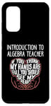Galaxy S20 I Train Introduction To Algebra Super Heroes - Teacher Graph Case