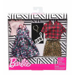 Barbie Fashion 2-pack Kläder Ghx57