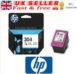 Genuine  HP 304 Colour Ink Cartridges For ENVY 5020 Printer