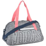 adidas Graphic Duffel Bag, Jersey Onix/Hazy Rose/Crew Navy, One Size, Graphic Duffel