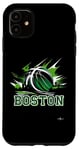 iPhone 11 Boston Basketball Team Retro Apparel for Basketball Fans Case