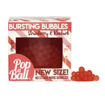 Popaball Mini Bursting Bubbles Strawberry & Rhubarb 1 x 175 Grams | Prosecco, Gin, Mocktail & Cocktail Making Gifts | Gift Set Ideas for Her, Hampers & Hen Parties