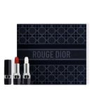 Rouge Dior £76 duo collection set 999 lipstick & 000 lip balm Ladies Gift
