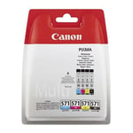 Canon Original 0386c005 Cli-571 Ink Multipack (black, Cyan, Magenta, Yellow)