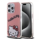 Hello Kitty iPhone 15 Pro Skal Daydreaming Crossbody Rosa
