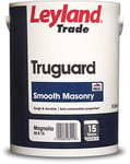 Leyland Trade Truguard Smooth Masonry Paint - Magnolia 5L