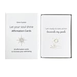 Affirmationskort - Let your soul shine