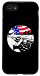iPhone SE (2020) / 7 / 8 Trucker American Flag Truck Driver Case