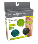 GAIAM RESTORE HAND THERAPY KIT GREEN