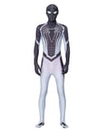 LINLIN Kids Adults PS4 Spider Man Costume Cosplay Negative Space Suit Fancy Dress Bodysuit Role Play Performance Clothing Jumpsuit Lycra Spandex,Adults/M 165~175cm