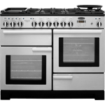 Rangemaster Professional Deluxe PDL110DFFSS/C 110cm Dual Fuel Range Cooker - Stainless Steel - A/A Rated