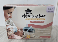 Tommee Tippee Closer To Nature Soft Feel Silicone Bottle Pack of 2- Brand New