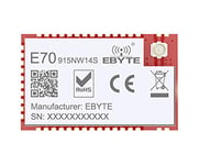 EBYTE 915 mhz Star Network Module SMD IoT 14 dBm Émetteur-récepteur sans fil E70-915NW14S 915 mhz IPEX Antenne émetteur et récepteur