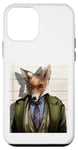 Coque pour iPhone 12 mini Mug avec motif loup amusant