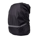 Regnskydd för ryggsäck/väska svart Medium