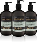 Baylis & Harding Goodness Oud, Cedar & Amber Natural Hand Wash, 500 Ml (Pack of 