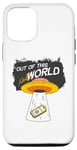 iPhone 14 Cute Graphic For UFO Day Out Of This Fake World Social Media Case