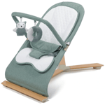 Baby Bouncer Compact Bouncy Chair Seat Nested Gravity Newborn - 9KG Sage Green