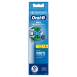 Oral-B PRECISION CLEAN  Replacement Electric Toothbrush Heads - 4 Pack