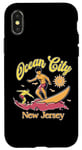 iPhone X/XS New Jersey Surfer Ocean City NJ Surfing Beach Vacation Case