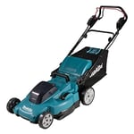 Makita DLM539CT2 Twin 18V (36V) Li-ion LXT 53cm Lawnmower complete with 2 x 5.0 Ah Batteries and Twin Port Charger