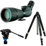 Vanguard VEO HD IV 82A + 25-60x + Slik Pro 700DX + Benro S4Pro