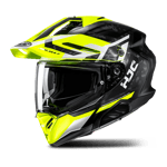 HJC RPHA 60 Dakar Adventurehjälm Svart-Gul""