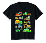 Youth Tractors and Diggers T-Shirt