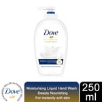 Dove Moisturising Liquid HandWash, Deeply Nourishing Instantly Soft Skin, 250 ml