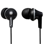 Panasonic RP-HJE125E-K Ergofit Earphones Headphones For iPhone iPod MP3 Black