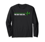 Heart Attack Survivor T-Shirt - The Beat Goes On... Gift Tee Long Sleeve T-Shirt