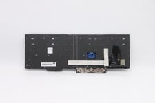 Lite-On - Ersättningstangentbord För Bärbar Dator - Bakgrundsbelyst - Engelska - Europa - Svart - För Thinkpad P15s Gen 1 20T4, 20T5
