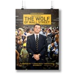 2013 The Wolf of Wall Street Film Movie A0 A1 A2 A3 A4 Satin Photo Poster p10411h