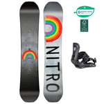 Nitro Snowboardpaket Optisym Mini 149 + Charger M