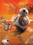 Star Wars Episode VII (BB-8 Art) 60 x 80 cm Toile Imprimée