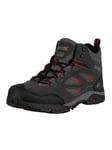 RegattaHolcombe Waterproof IEP Mid Walking Boots - Ash/Rio Red