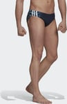 adidas Men's Swimming Shorts (Size 28") Pro Place Navy Logo Trunks - New