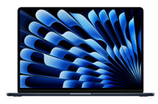 Apple MacBook Air 15.3in (256GB SSD, Apple M2, 8GB) Laptop - Midnight -