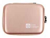 DURAGADGET Rose Gold Protective Shell Case - Compatible with Sony XDR-P1DBP Pocket DAB/DAB Plus Radio
