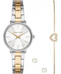 Michael Kors Ladies Pyper Watch and Jewellery Gift Set