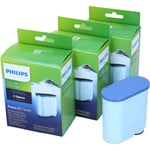 3X Philips Filtre À Eau AquaClean Pour Machine À Café CA6903/10 421946039401