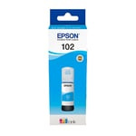 Epson Original 102 Cyan Ink Bottle (6,000 Pages)