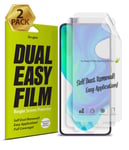 Ringke Dual Easy Film (2 Pack) Designed for Xiaomi Redmi K30 Pro, Poco F2 Pro Screen Protector