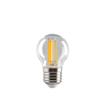 e3light Päronlampa LED 5W (470lm) Krone Klar CRI90+ Dimmbar E27 -