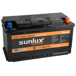 LiFePO4 batteri 12.8V/160Ah - Sunlux® Powerbox