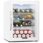 KLARSTEIN Beersafe XL Quartz Réfrigérateur 60 litres 4 clayettes Porte en verre panoramique - Klarstein