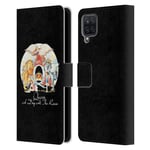 Head Case Designs Officially Licensed Queen A Day At The Races Key Art Leather Book Wallet Case Cover Compatible With Samsung Galaxy A12 (2020)